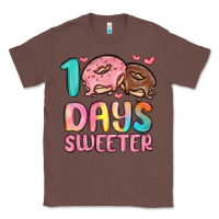 Chestnut 100 days sweeter Classic Tee - MaliasSmallBusiness