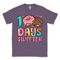 Lavender 100 days sweeter Classic Tee - MaliasSmallBusiness