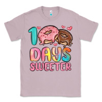 Lilac 100 days sweeter Classic Tee - MaliasSmallBusiness