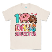 Natural 100 days sweeter Classic Tee - MaliasSmallBusiness