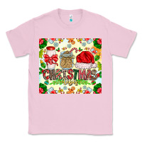 Bubblegum Pink Christmas Vibes Classic Tee - CowhideDigitalArt