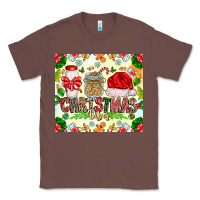 Chestnut Christmas Vibes Classic Tee - CowhideDigitalArt