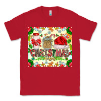 Red Christmas Vibes Classic Tee - CowhideDigitalArt