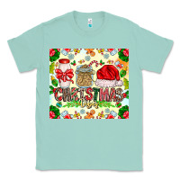 Seafoam Christmas Vibes Classic Tee - CowhideDigitalArt