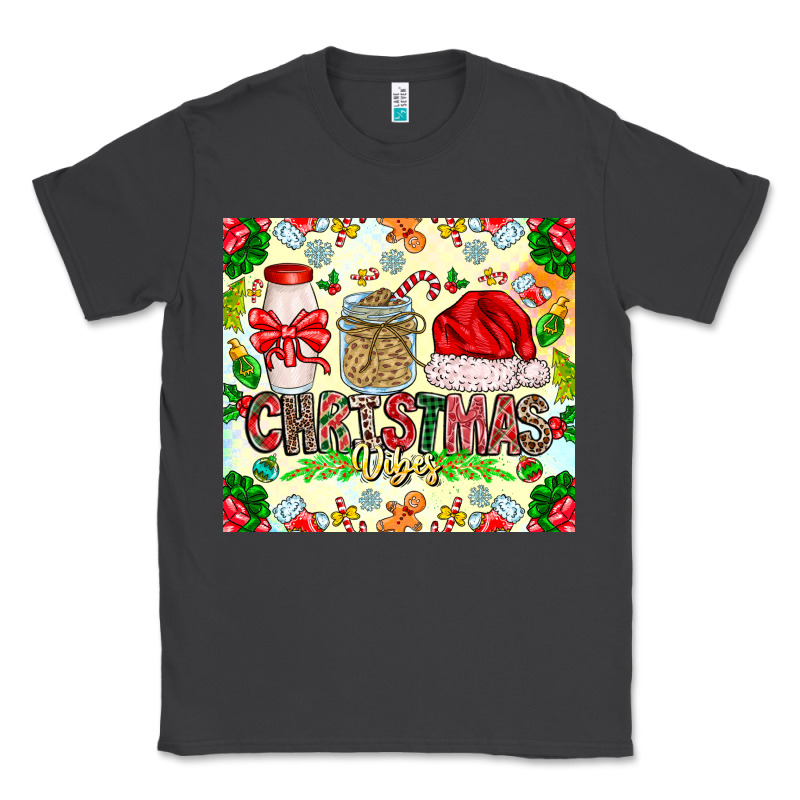 Christmas Vibes Classic Tee by CowhideDigitalArt | Teevron