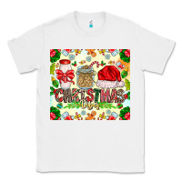 White Christmas Vibes Classic Tee - CowhideDigitalArt