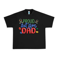 Black proud autism dad Urban Heavy Tee - MaliasSmallBusiness