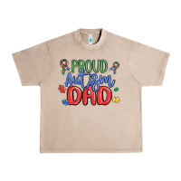 French Oak proud autism dad Urban Heavy Tee - MaliasSmallBusiness
