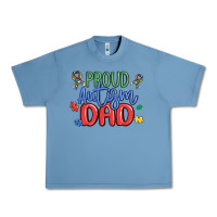 Pebble Blue proud autism dad Urban Heavy Tee - MaliasSmallBusiness