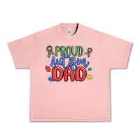 Salmon proud autism dad Urban Heavy Tee - MaliasSmallBusiness