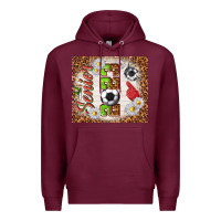 Burgundy senior 2023 soccer Premium Hoodie - TumblerDesignByShophia