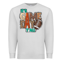 Dove Grey It's game day y'all Premium Sweatshirt - HowdyJamesFarm