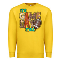 Lemon It's game day y'all Premium Sweatshirt - HowdyJamesFarm