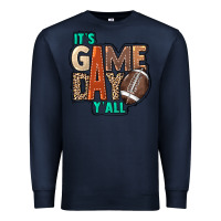 Navy It's game day y'all Premium Sweatshirt - HowdyJamesFarm