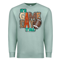 Seafoam It's game day y'all Premium Sweatshirt - HowdyJamesFarm