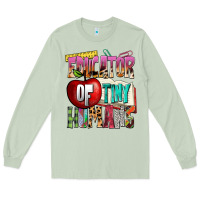 Matcha educator of tiny humans Long Sleeve Tee - NancyCooperArtShop