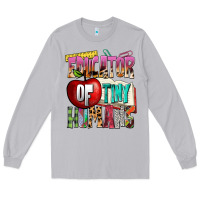 Moon Dust educator of tiny humans Long Sleeve Tee - NancyCooperArtShop