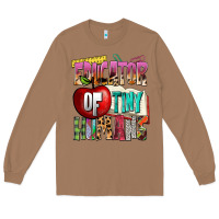 Toasted Coconut educator of tiny humans Long Sleeve Tee - NancyCooperArtShop