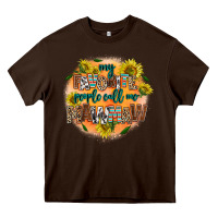 Chocolate Brown my favorite people call me mawmaw Heavy Core Tee - AdoDesignShop