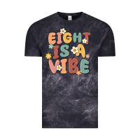 Cloud Black eight is a vibe Vintage Tee - MaliasSmallBusiness