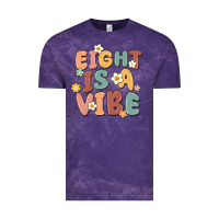 Cloud Purple eight is a vibe Vintage Tee - MaliasSmallBusiness