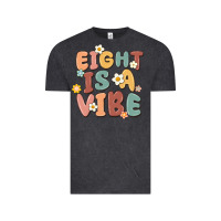 Vintage Black eight is a vibe Vintage Tee - MaliasSmallBusiness