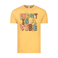 Vintage Mustard eight is a vibe Vintage Tee - MaliasSmallBusiness