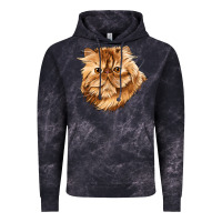 Cloud Black Persian Cat Face Vintage Hoodie - LillyAllenDesigns