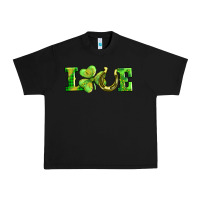 Black love with horseshoe Urban Heavy Tee - AdoDesignShop