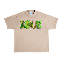 French Oak love with horseshoe Urban Heavy Tee - AdoDesignShop