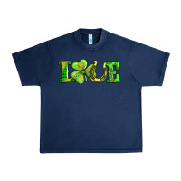 Navy love with horseshoe Urban Heavy Tee - AdoDesignShop