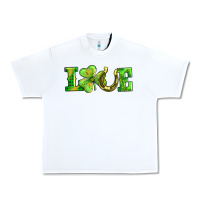 White love with horseshoe Urban Heavy Tee - AdoDesignShop