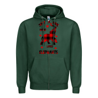 Sports Green Just a girl who loves Elephants - Elephant Zipper Hoodie - Bettercallsaul