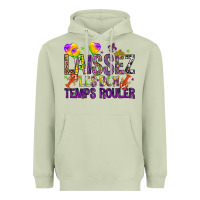Matcha Loissez les bon temps rouler with balloon Heavyweight Hoodie - HowdyJamesFarm