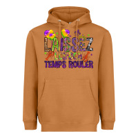 Meerkat Loissez les bon temps rouler with balloon Heavyweight Hoodie - HowdyJamesFarm