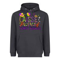 Smoke Loissez les bon temps rouler with balloon Heavyweight Hoodie - HowdyJamesFarm