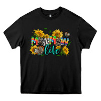 Black mawmaw life Heavy Core Tee - AdoDesignShop