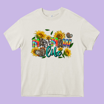 Mawmaw Life Heavy Core Tee Designed By Adodesignshop