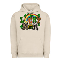 Pigment French Oak lucky mom St. Patricks Day Urban Hoodie - FaDigitalArtStudio