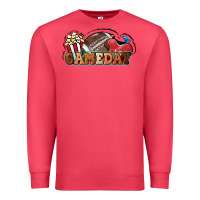 Cardinal Game day football popcorn Premium Sweatshirt - HowdyJamesFarm
