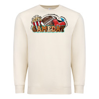 Sandshell Game day football popcorn Premium Sweatshirt - HowdyJamesFarm
