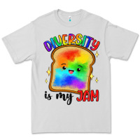 Dove Grey diversity is my jam Premium Tee - Artiststas