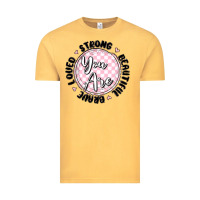 Vintage Mustard you are strong Vintage Tee - MaliasSmallBusiness