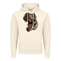 Vintage Artic Tyrannosaurus T Rex Face Vintage Hoodie - LillyAllenDesigns