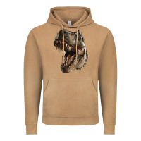 Vintage Camel Tyrannosaurus T Rex Face Vintage Hoodie - LillyAllenDesigns