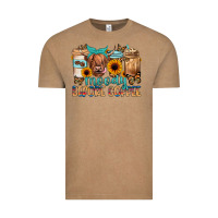 Vintage Coffee moody before coffee Vintage Tee - JahusDesignShop