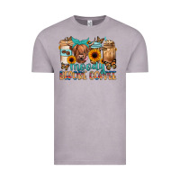 Vintage Zinc moody before coffee Vintage Tee - JahusDesignShop