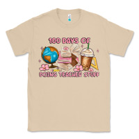Mushroom 100 days of doing teacher stuff Classic Tee - MaliasSmallBusiness