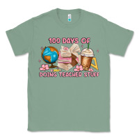 Sage 100 days of doing teacher stuff Classic Tee - MaliasSmallBusiness