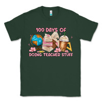 100 Days Of Doing Teacher Stuff Classic Tee | Teevron